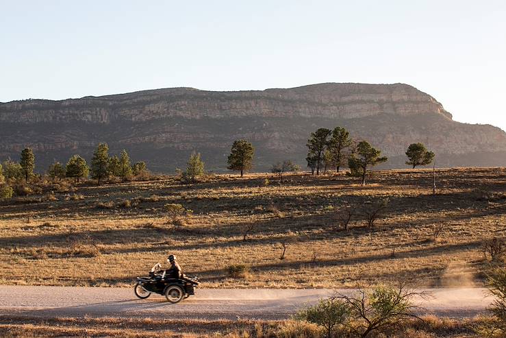 Sidecar riding - Australia © Droits reservés