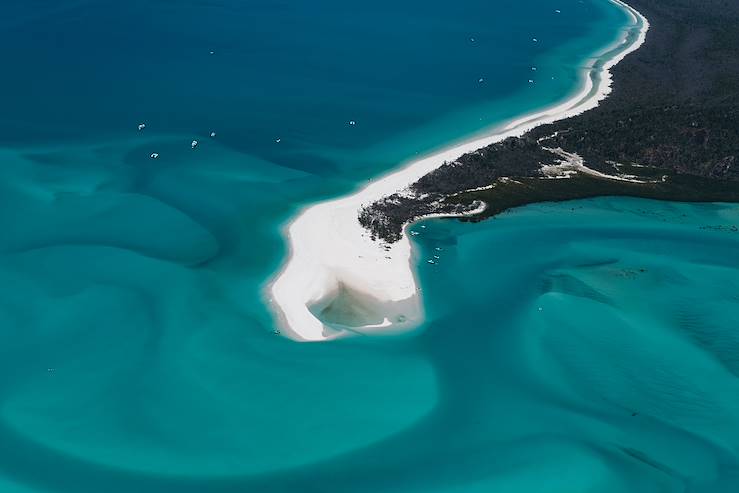 Beach and lagoon form the sky - Australia © Droits reservés