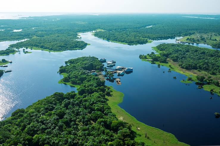 Sky view on river - Brazil © Droits reservés