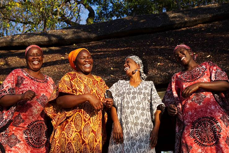 Women laughting in Botswana © Droits reservés