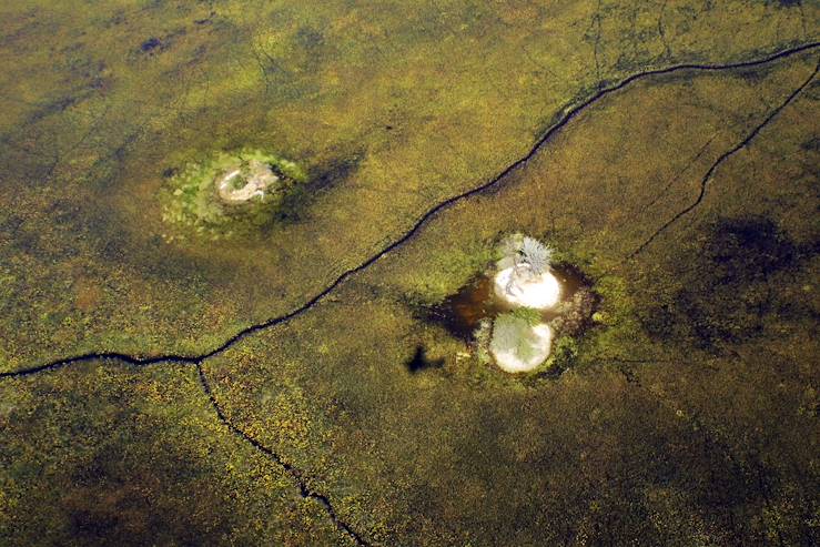 Aerial view of Botswana © Droits reservés