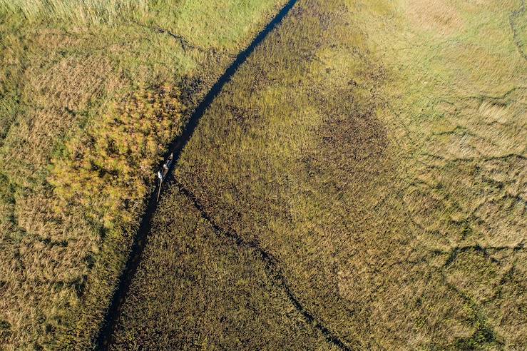 Ground view from the sky - Bostwana © Droits reservés