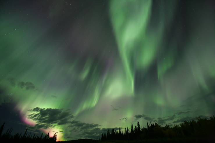 Northern Lights in the Yukon - Canada © Images of the Yukon