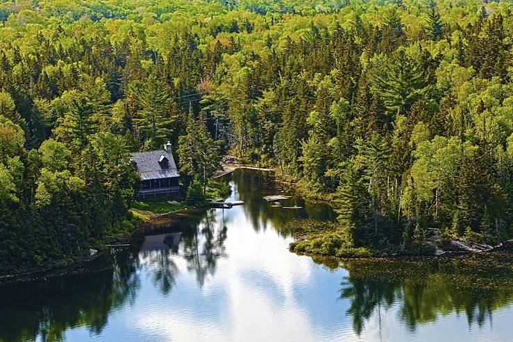 Lake  Sacacomie - Mauricie - Quebec - Canada © Droits reservés