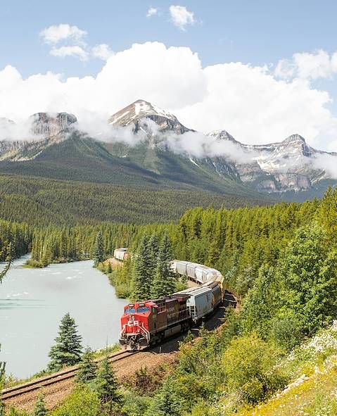 Train to Banff - Canada © Droits reservés