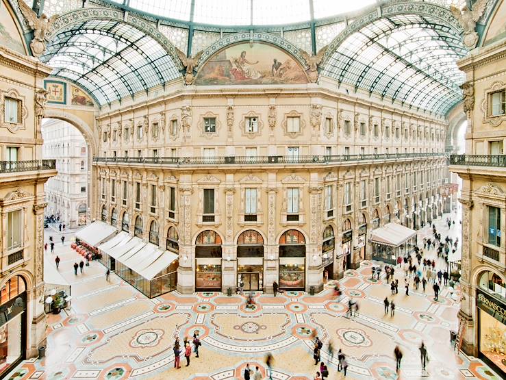 Galleria Vittorio Emanuele II - Milan - Lombardie - Italie © Massimo Siragusa/CONTRASTO-REA