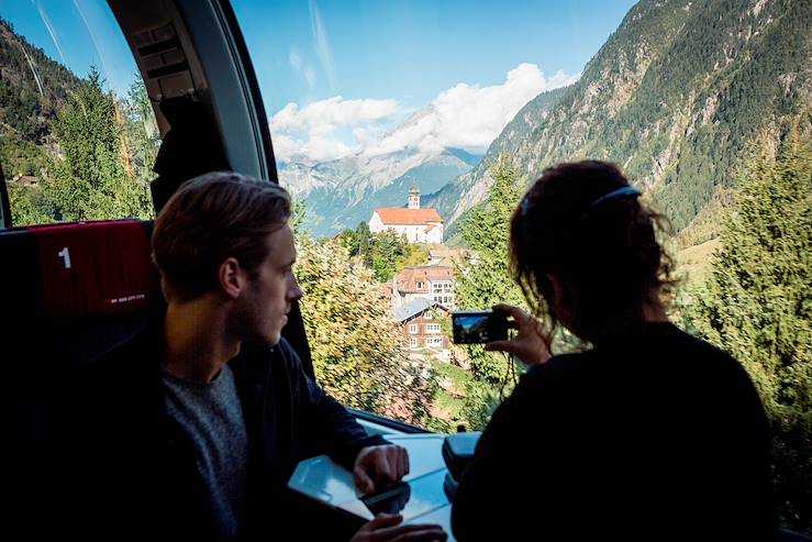 Gotthard Panorama Express - Suisse © Switzerland Tourism/Alain Kalbermatten