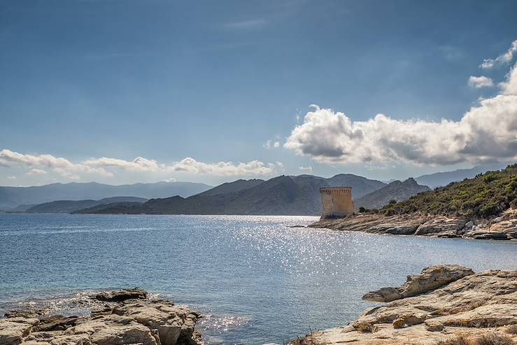 Ruins of the Genoese Tower - Mortella - Corsica - France © Droits reservés