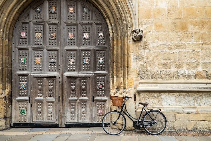 Oxford University front door - England © ©Daisy Daisy - stock.adobe.com