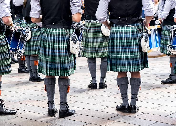 Traditional scottish kilt - Scotland © ©elisamattavelli /stock.adobe.com