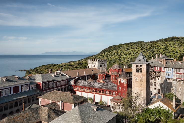 Monastère de Vatopedi - République monastique du mont Athos - Grèce © Droits reservés