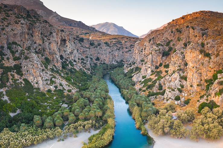 Kourtaliotiko Gorge - Preveli beach - Crete - Greece © Droits reservés