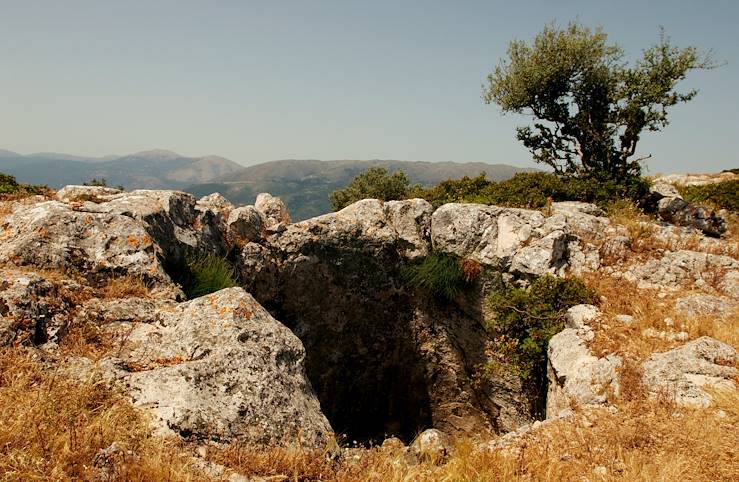 site archéologique Piso Aetos - Ithaque - Grèce © Droits reservés