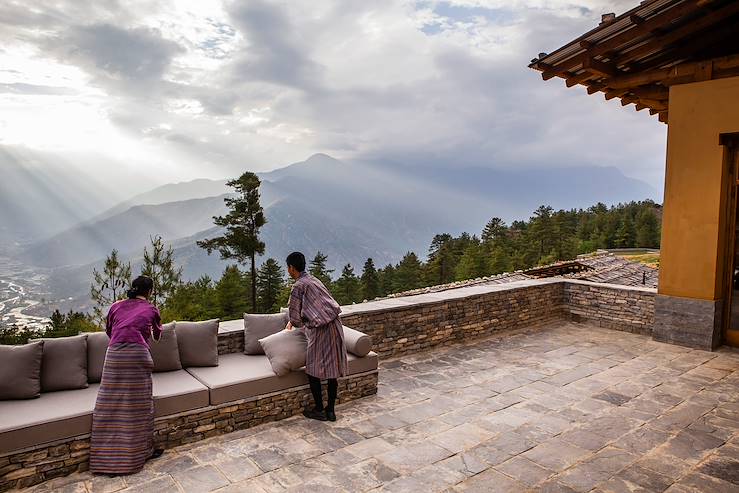 Mountains and river - Bhutan © Six Senses Paro