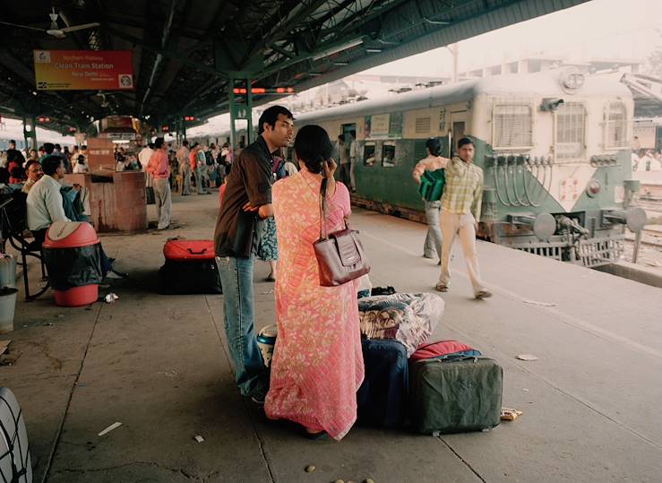 Gare -Delhi - Inde © Droits reservés