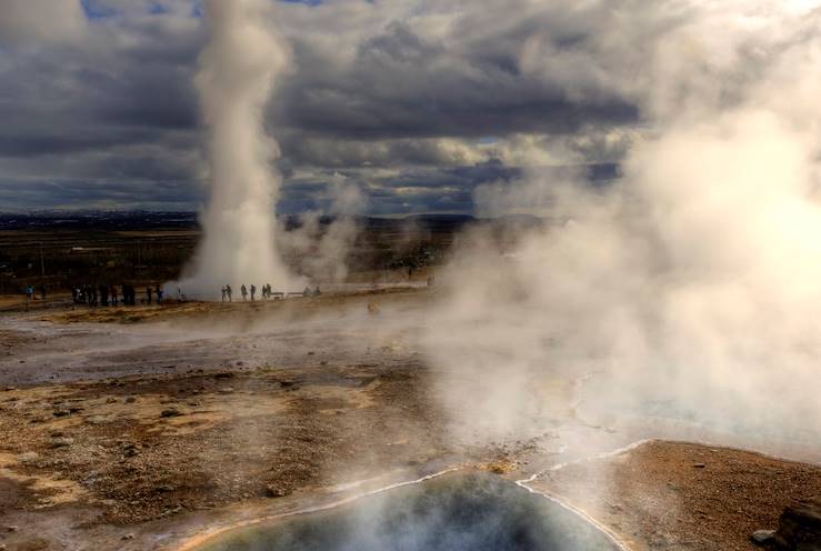 Strokkur Geyser - Iceland © Matthieu Ricard