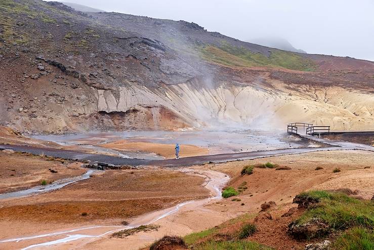 Kleifarvatn - Région de Suðurnes - Iceland © Franck Pelletier