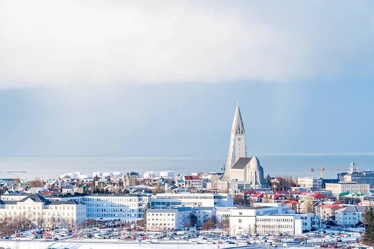 Hallgrimskirkja - Reykjavik - Iceland © Sergdid/Getty Images/iStockphoto