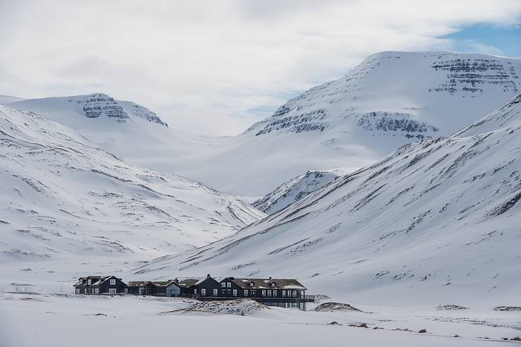 Snowy landscape - Iceland © Droits reservés