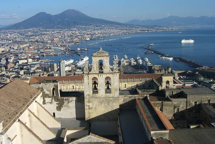 Naples vue du Pazzo Reale - Italie © Joel Le Coz