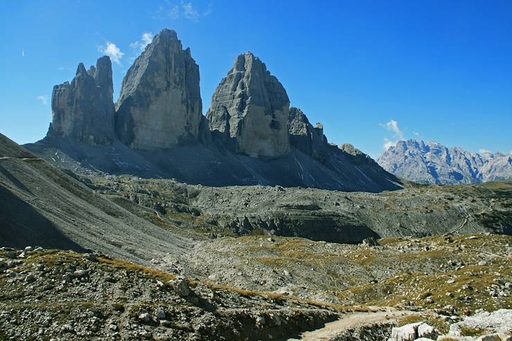 Tre Cime di Lavaredo - Dolomites - Italy © Julien Paturaud