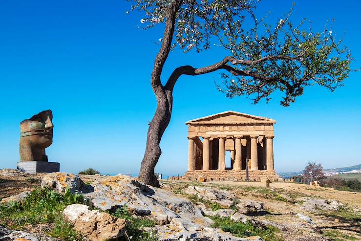 Temple de la Concorde - Agrigente - Sicile - Italie © Alessio Mamo/REDUX-REA