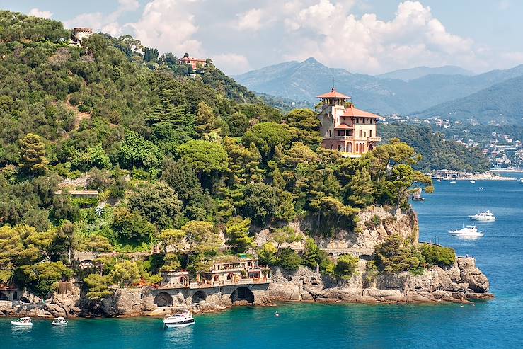 San Fruttuoso de Capodimonte - Région de Portofino - Ligurie - Italie © Getty Images/iStockphoto