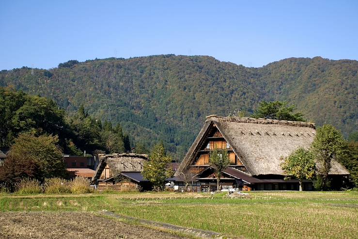 Shirakawago village - Japanese Alps-  Japan © Droits reservés