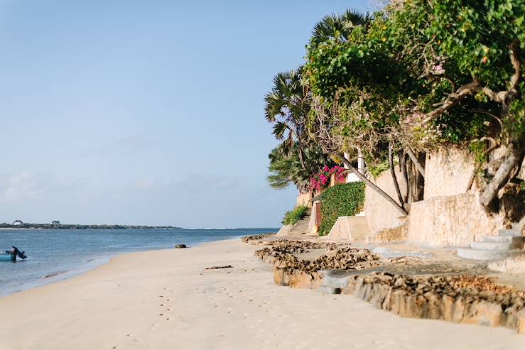 Beach with palm trees - Kenya © Droits reservés