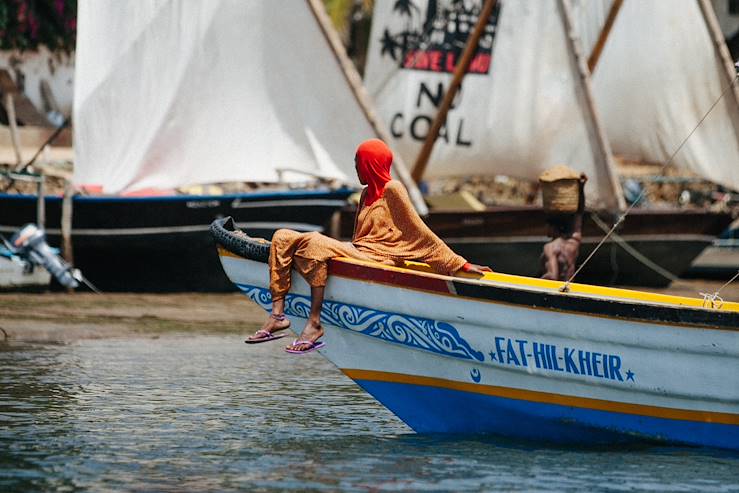 Man on a boat - Kenya © Droits reservés