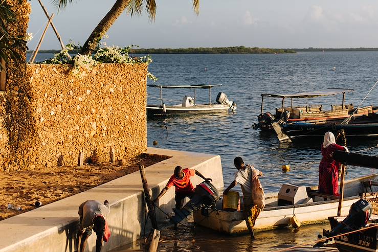 Boat on the sea - Kenya © Droits reservés