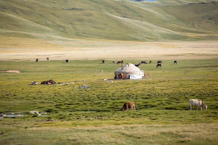 Yurt in Kyrgyzstan © Evgeny_D/Getty Images/iStockphoto