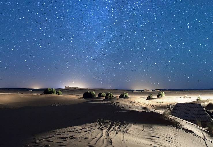 Sahara desert sky at night - Morocco © Droits reservés