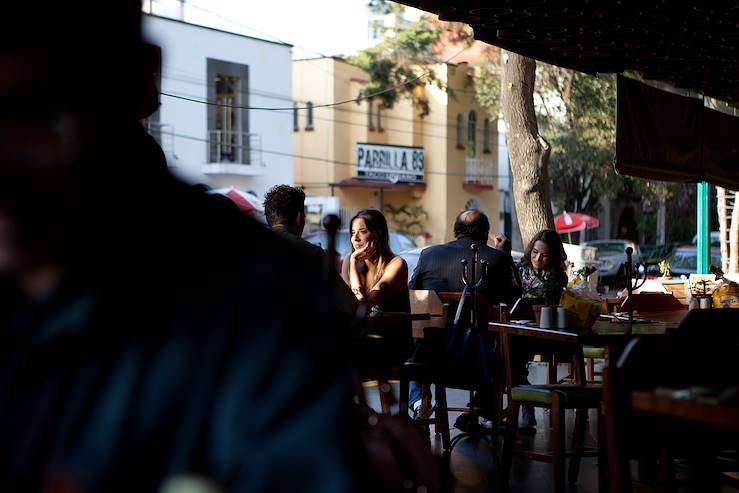 Bar in Mexico City  - Mexico © Olivier Romano