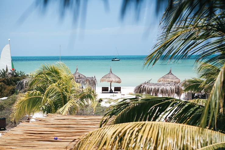 Beach - Casa Sandra - Isla Holbox - Mexico © Olivier Romano