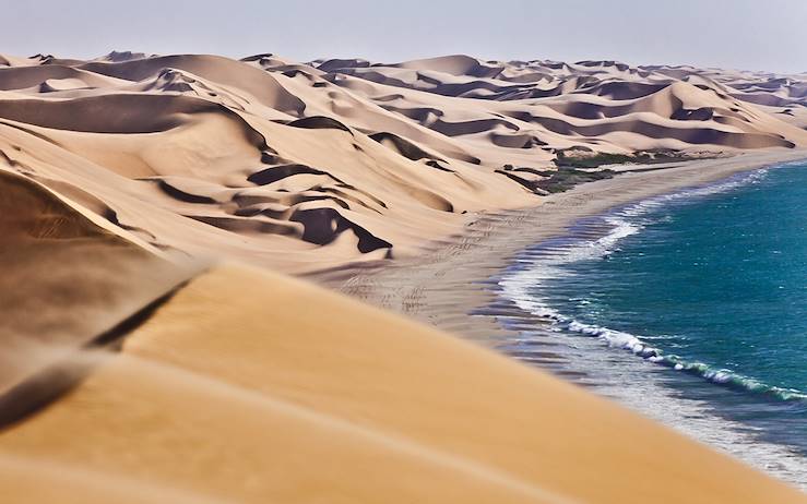 Dunes and Sea - Namibia © Droits reservés