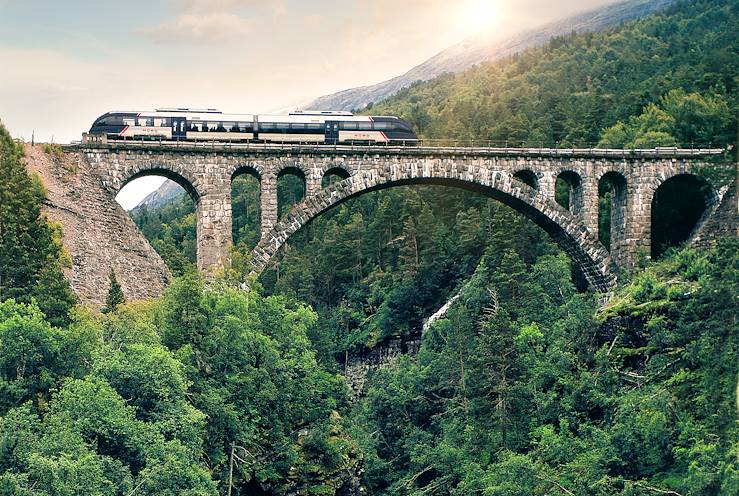 Train - Raumabanen - Norway © Johan Berge / visit Norway