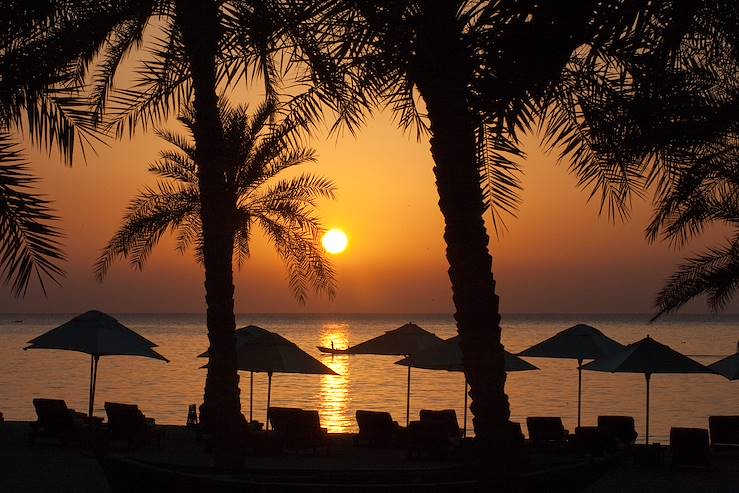 Sunset on the sea - Oman © Droits reservés