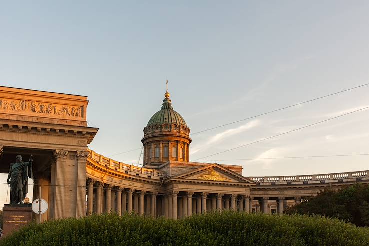 Cathedral of Our Lady of Kazan - Saint Petersburg - Russia © drbnth/stock.adobe.com