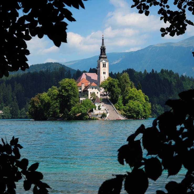 Church on an Island  - Lake Bled - Slovenia © Droits reservés