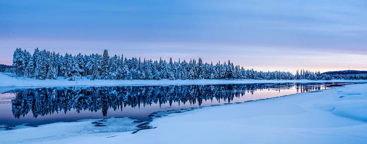 Snow landscape - Lapland - Sweden © Asaf Kliger-Torne/VisitSweden