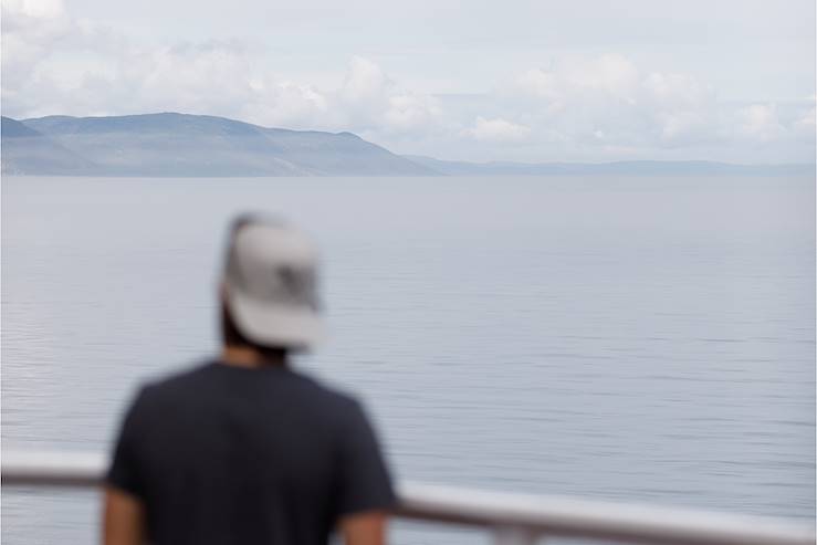 Man on a boat © Droits reservés