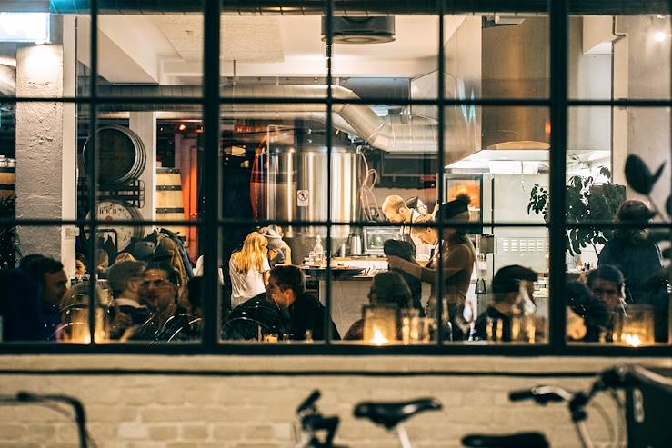 Coffee shop in Denmark © Olivier Romano