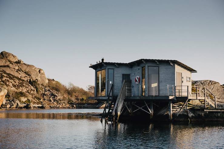 Sweden waterside house © Björholmen Hotell & Marina