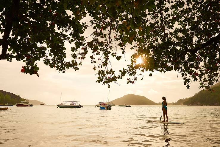 Paddling in Mahe - Seychelles © Constance Ephelia Resort 