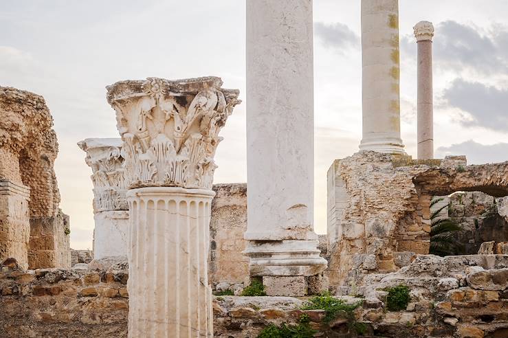 Archaeological site - Carthage - Tunisia © Dagmar SCHWELLE/LAIF-REA