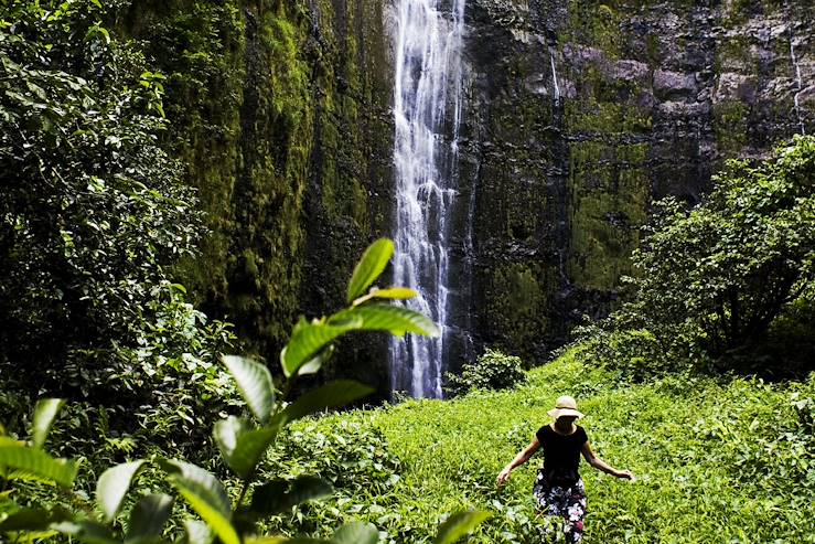 Waimoku waterfall - Haleakala National Park - Hawaïi © Eros Hoagland / REDUX-REA