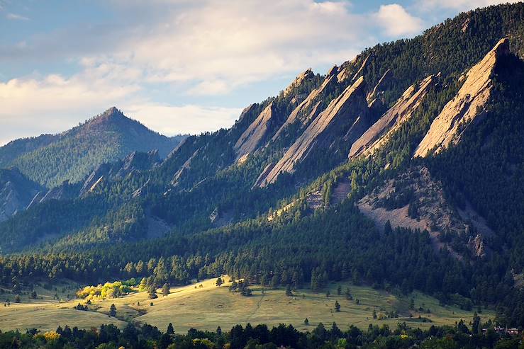 Flatirons at Boulder - colorado - United States © Getty Images