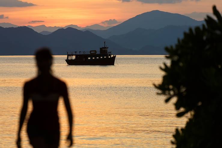 Sunset on the sea - Vietnam © Droits reservés