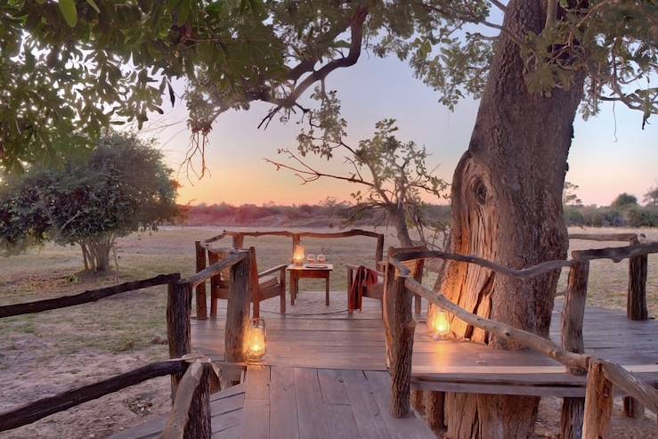 Romantic dinner in the bush - Zambia © Droits reservés